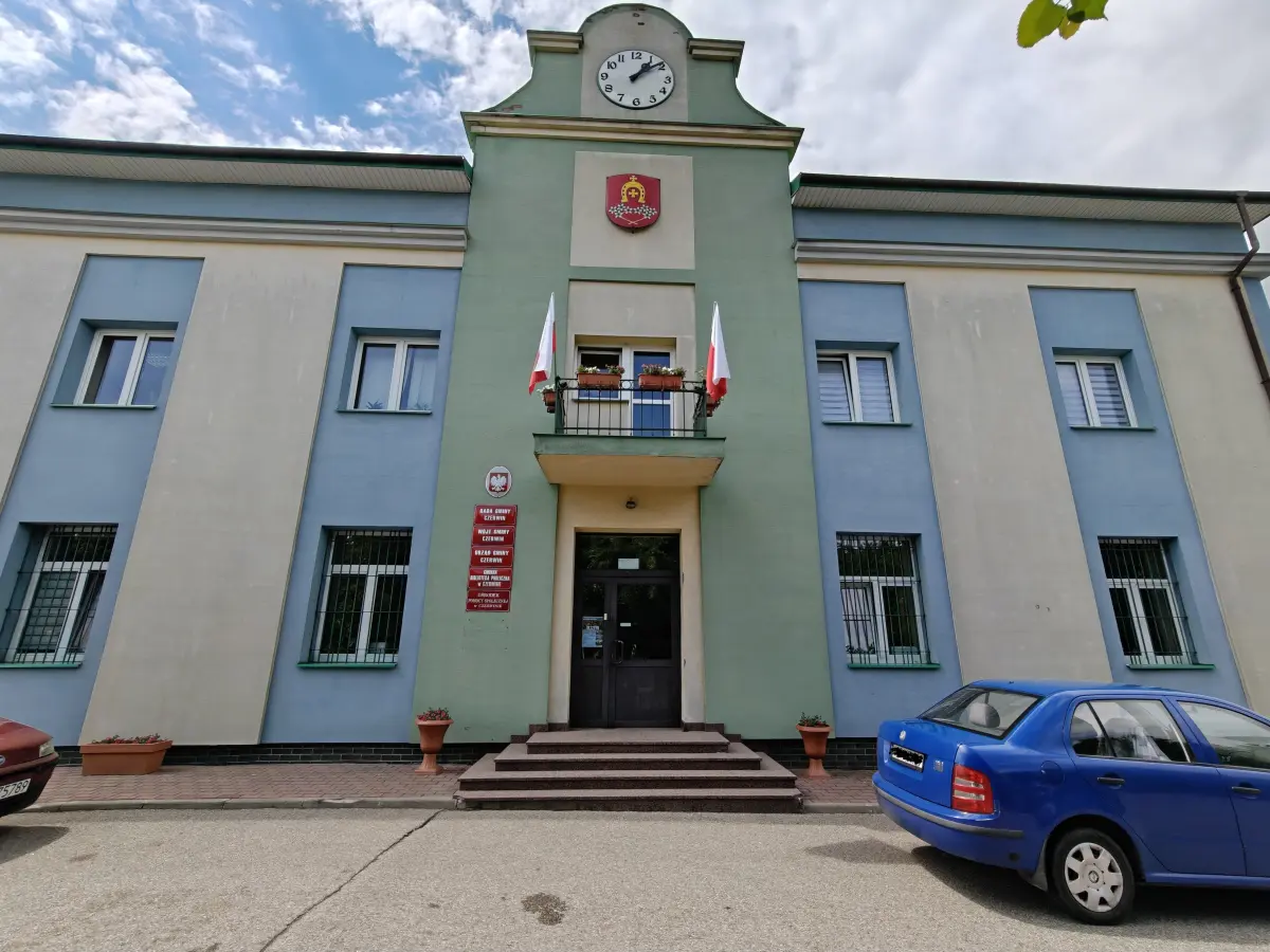 Tło wizytówki Ośrodek Pomocy Społecznej w Czerwinie (OPS)