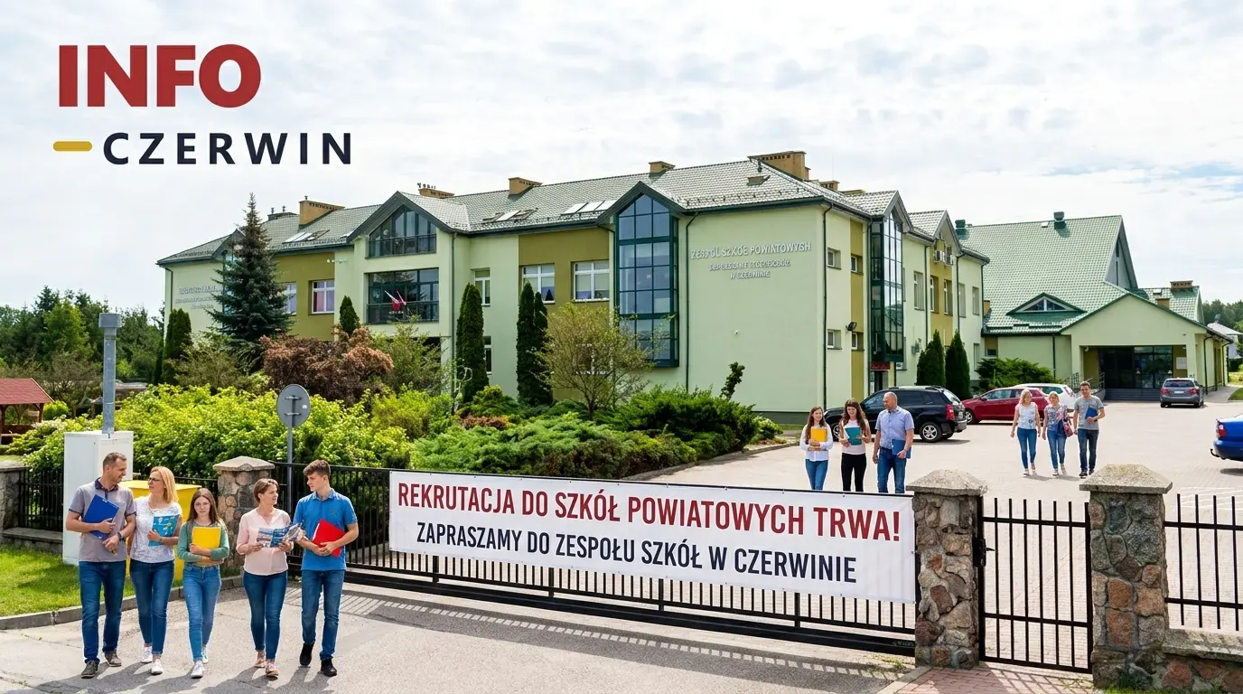 Wybierz swoją przyszłość! Trwa rekrutacja do szkół średnich – sprawdź ofertę ZSP w Czerwinie